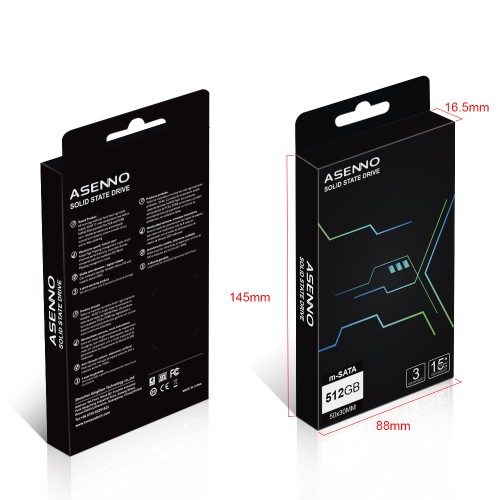 ASENNO　新品未開封　SSD　１TB ASENNO Professional SSD Solid State Drive and DDR Memory